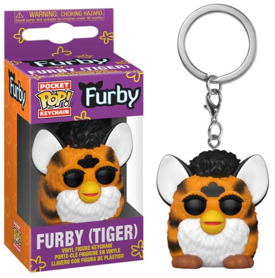 Hasbro: Funko Pop! Keychain - Furby (Tiger) (Portachiavi)