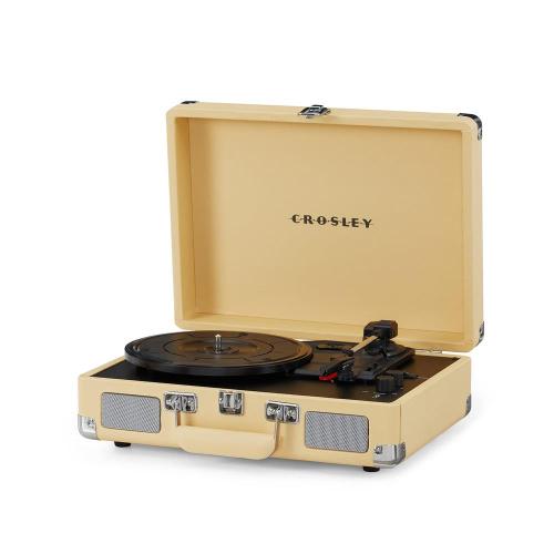 Cruiser Deluxe Portable Turntable (fawn)- Now With Bluetooth Out (giradischi)