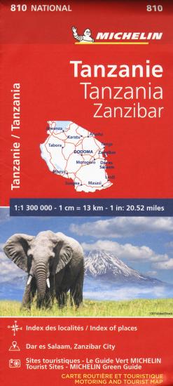 Tanzania Zanzibar 1:130.000