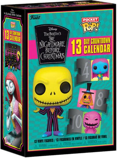 Disney: Funko Pop! Pocket - 13 Day Countdown Calendar - The Nightmare Before Christmas (13 Vinyl Figures)