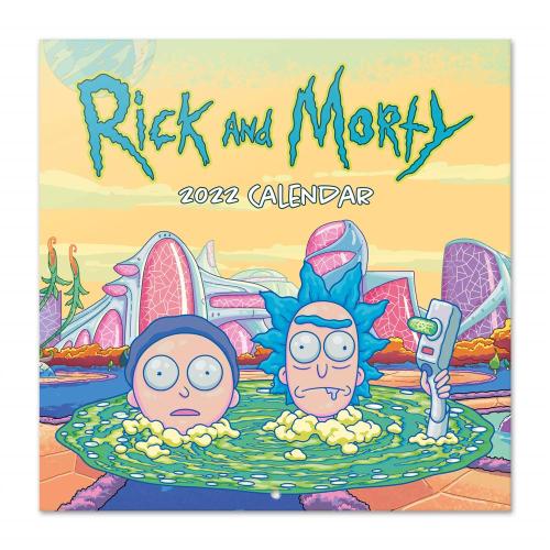 Calendario 2022 30x30 Rick & Morty
