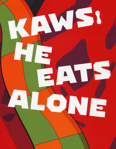 Kaws. He Eats Alone. Catalogo Della Mostra (doha, 25 Ottobre 2019-25 Gennaio 2020). Ediz. Inglese