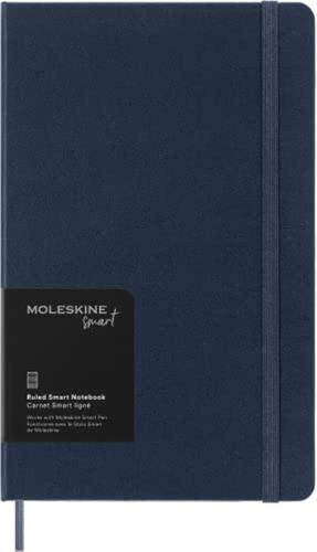 Moleskine: Smart Notebook Lg Righe Copertina Rigida Blu Zaffiro