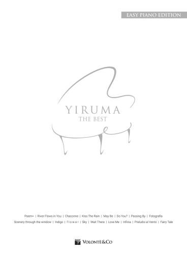 Yiruma The Best. Easy Piano Edition. Partitura