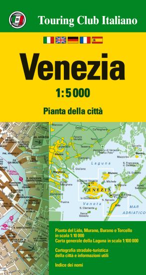 Venezia 1:5.000. Ediz. multilingue
