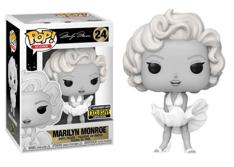 Marilyn Monroe: Funko Pop! Icons limited ed Black and White (Vinyl Figure 24)