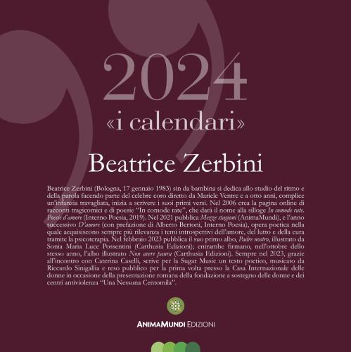 Calendario 2024. Beatrice Zerbini