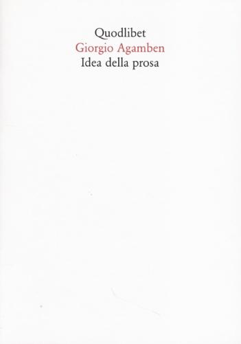 Idea Della Prosa