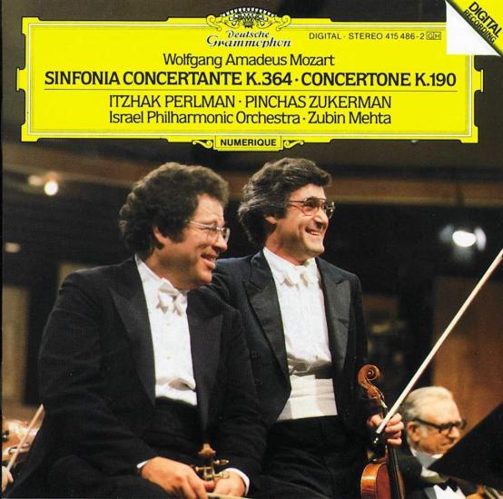 Sinfonia concertante K.364, Concertone K.190