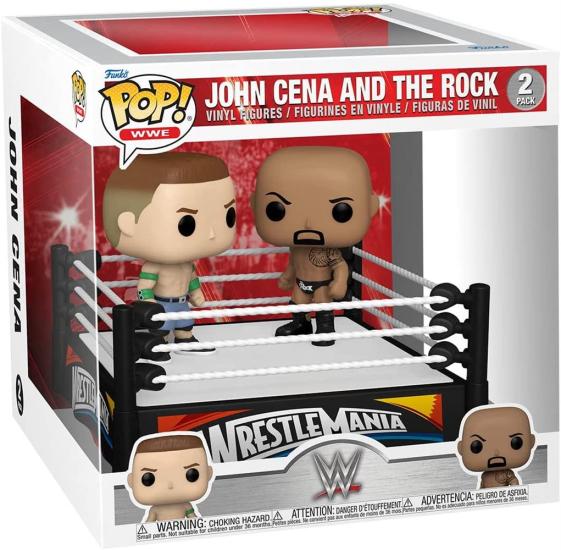 Wrestling: Funko Pop! Wwe - Moment - John Cena And The Rock (2012) (2 Pack)