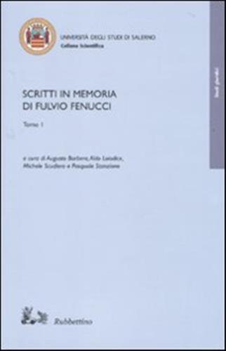 Scritti In Memoria Di Fulvio Fenucci