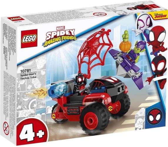Lego: 10781 - Marvel - Miles Morales: La Techno Trike Di Spider-man