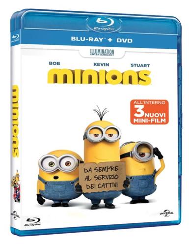 Minions (blu-ray+dvd) (regione 2 Pal)