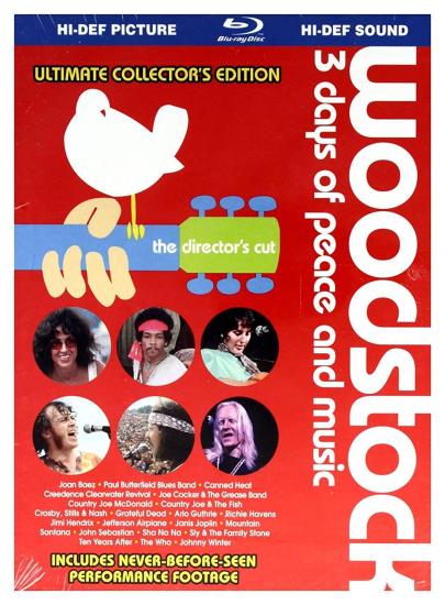 Woodstock: 3 days Of Peace And Music / Various (Blu-Ray+Dvd)