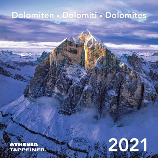 Dolomiti. Calendario 2021 (formato cartolina). Ediz. multilingue