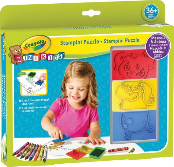 Crayola: Set Stampini Puzzle