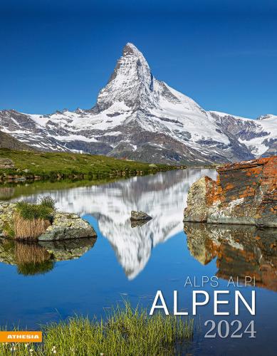 Alpen-alpi-alps. Calendario 2024. Ediz. Multilingue