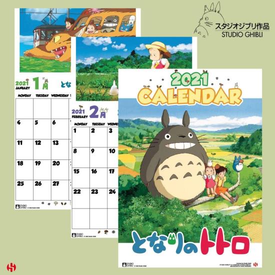Studio Ghibli: Totoro 2021 Calendar