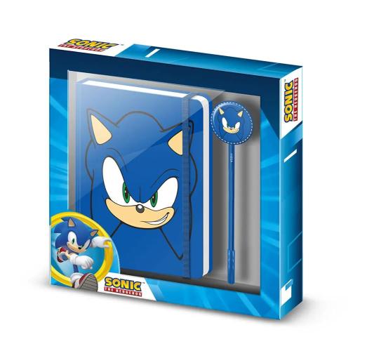 Sonic: Karactermania (set Quaderno E Penna)