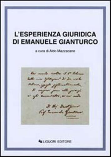 L'esperienza Giuridica Di Emanuele Gianturco