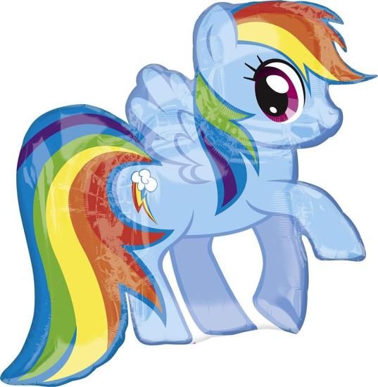 My Little Pony: Palloncino Sagomato Mylar Rainbow