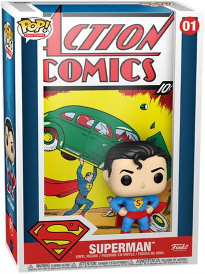 Dc Comics: Funko Pop! Comic Covers - Superman (Action Comics) (Vinyl Figure 01)