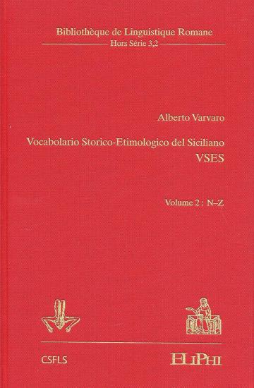 Vocabolario storico-etimologico del siciliano
