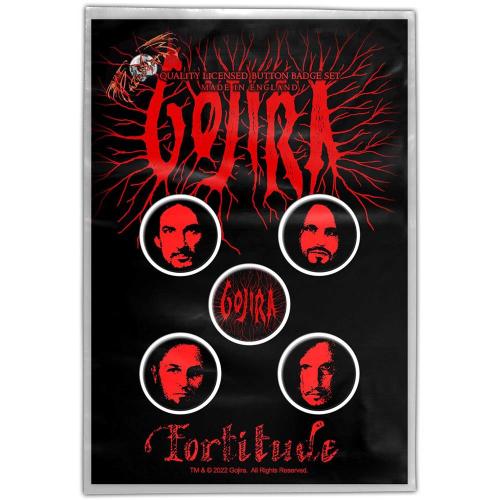 Gojira: Fortitude (button Badge Pack)