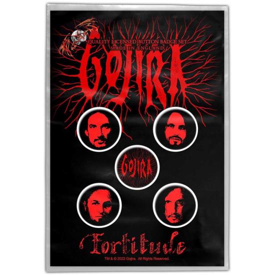 Gojira: Fortitude (Button Badge Pack)