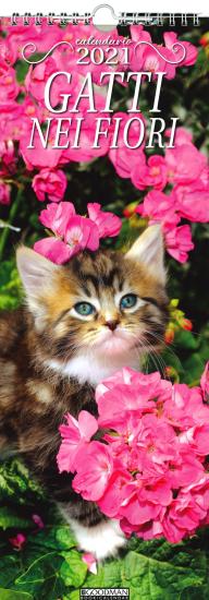 Gatti nei fiori. Calendario 2021