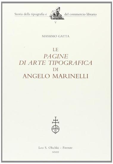 Le pagine di arte tipografica di Angelo Marinelli