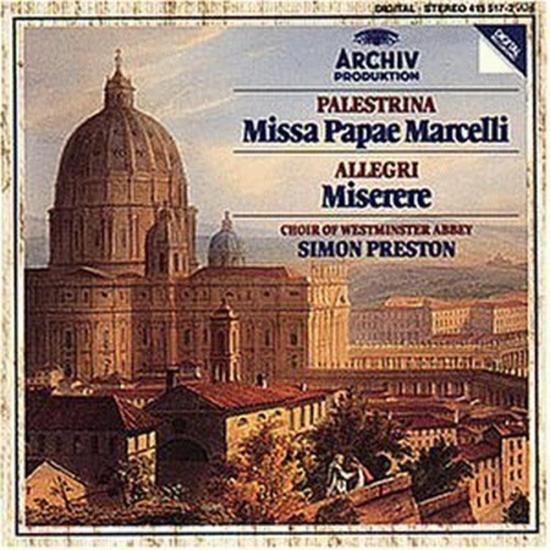 Missa Papae Marcelli - Preston