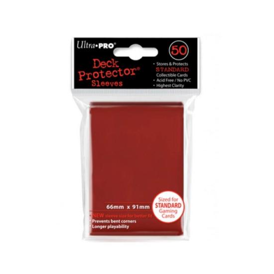 Ultra Pro: Deck Protector Sleeves Red 50 Pcs.