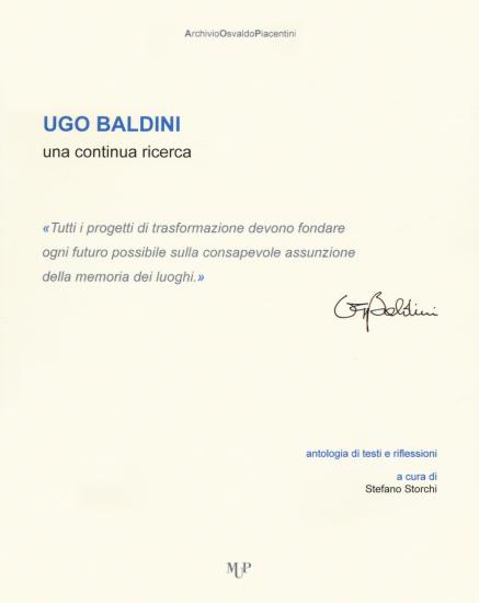 Ugo Baldini una continua ricerca. Antologia di testi e riflessioni