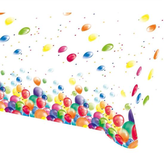 Tovaglia 180 x 120 cm  palloncini colorati