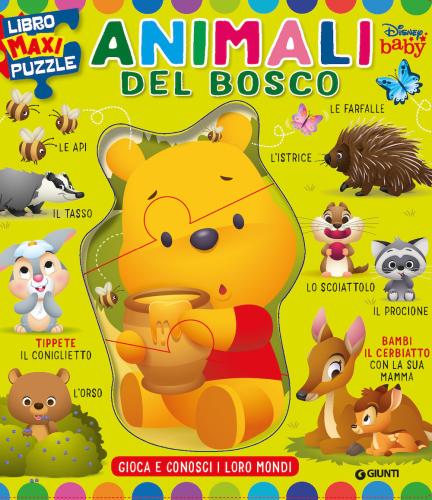 Animali Del Bosco. Baby Libro Maxi Puzzle. Ediz. A Colori