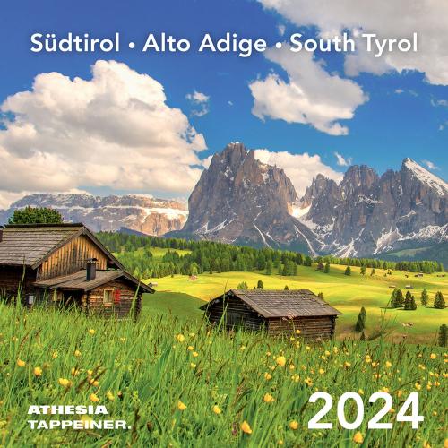 Sdtirol Postkartenkalender. Alto Adige-south Tyrol. Calendario 2024. Ediz. Multilingue