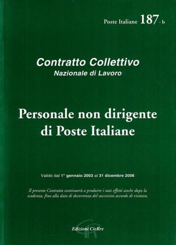 Ccnl Personale Non Dirigente Di Poste Italiane