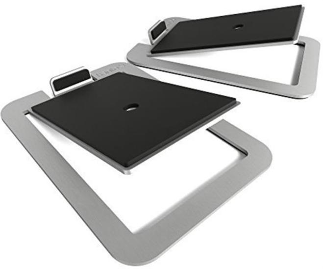 Kanto S4al Desktop Speaker Stands Midsize Aluminum
