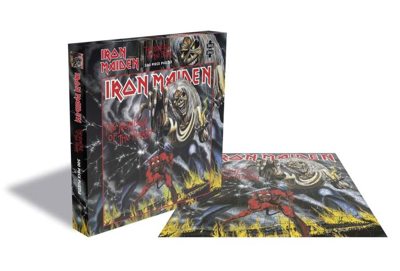 Iron Maiden - The Number Of The Beast (500 Piece Jigsaw Puzzle)