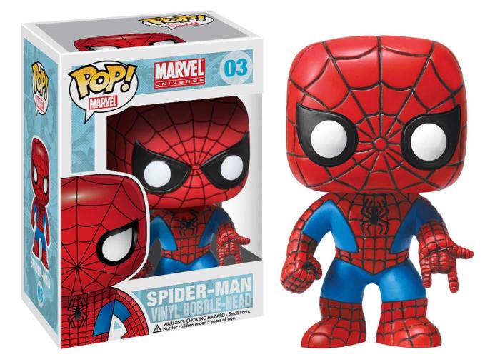 Marvel: Funko Pop! - Marvel - Spider-man (bobble-head) (vinyl Figure 03)