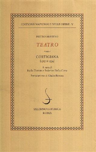 Cortigiana (1525-1534). Vol. 5-1