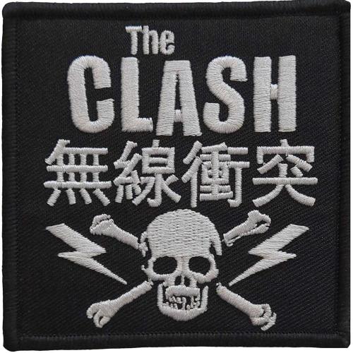 Clash (the): Skull & Crossbones (patch / Toppa)