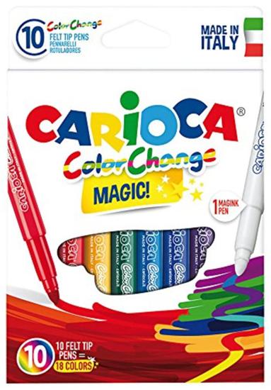Carioca pennarelli color change