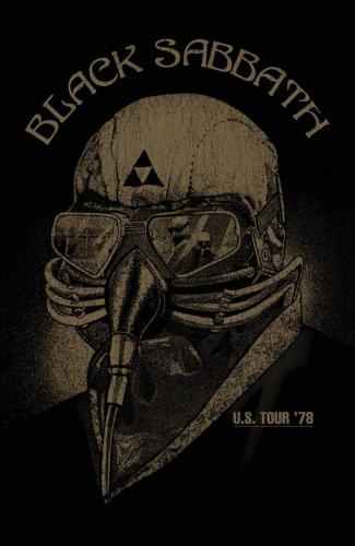 Black Sabbath: Us Tour '78 (poster Su Tessuto)