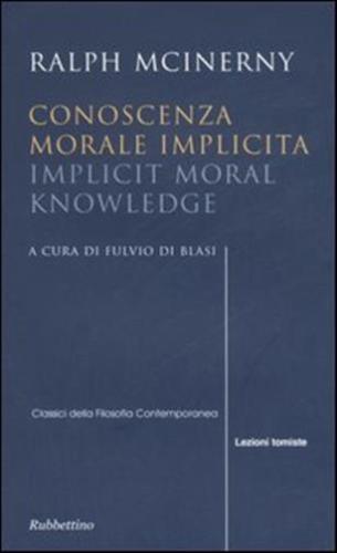 Conoscenza Morale Implicita-implicit Moral Knowledge