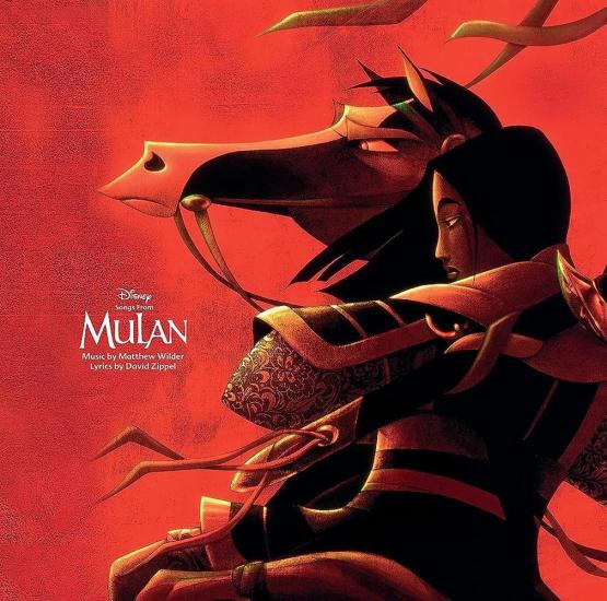 Songs From Mulan / O.S.T. (Ruby Red and Obsidian Vinyl)