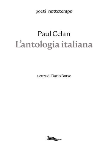 L'antologia Italiana