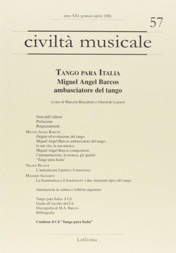 Tango Para Italia. Miguel Angel Barcos Ambasciatore Del Tango. Con Cd Audio