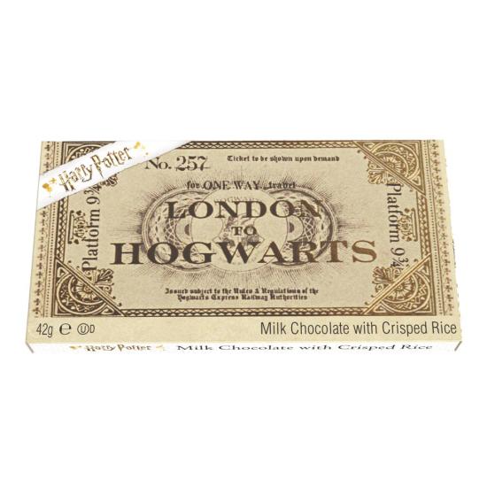 Display 24 Pz - Jelly Belly - Harry Potter - Biglietto Del Treno Hogwarts In Cioccolato